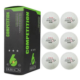 6Pcs/pack 3 Star Ping Pong Balls 40mm/1.57i Diameter 2.9g Table Tennis Ball For Professional Competition Training