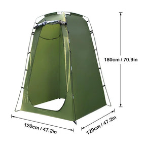 Outdoor Shower Bathing Tent Quick Opening Camping Beach Privacy Toilet Tent Portable Changing Fits Room Sun Protection Tents