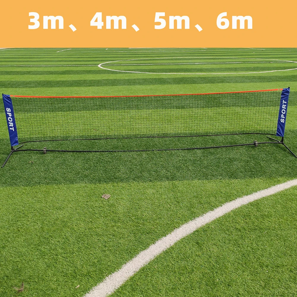 3.1/4.1/5.1/6.1m Professional Badminton Net Volleyball Net Easy Setup Outdoor Tennis Volleyball Mesh Exercise Network