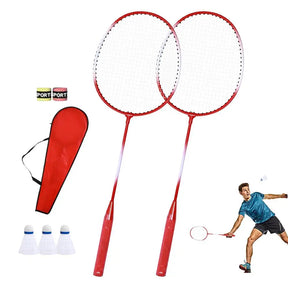 Badminton Racquet Portable Badminton Rackets Set For Adults Badminton Set For Adults Outdoor Recreation Accessories Sports Gear