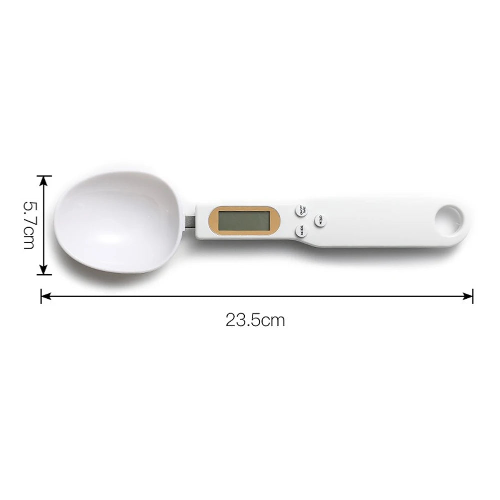 500g/0.1g Kitchen Measuring Scale Battery Measuring Spoon Dosing Utensils High Precision Home Kitchen Gadget and Accessories