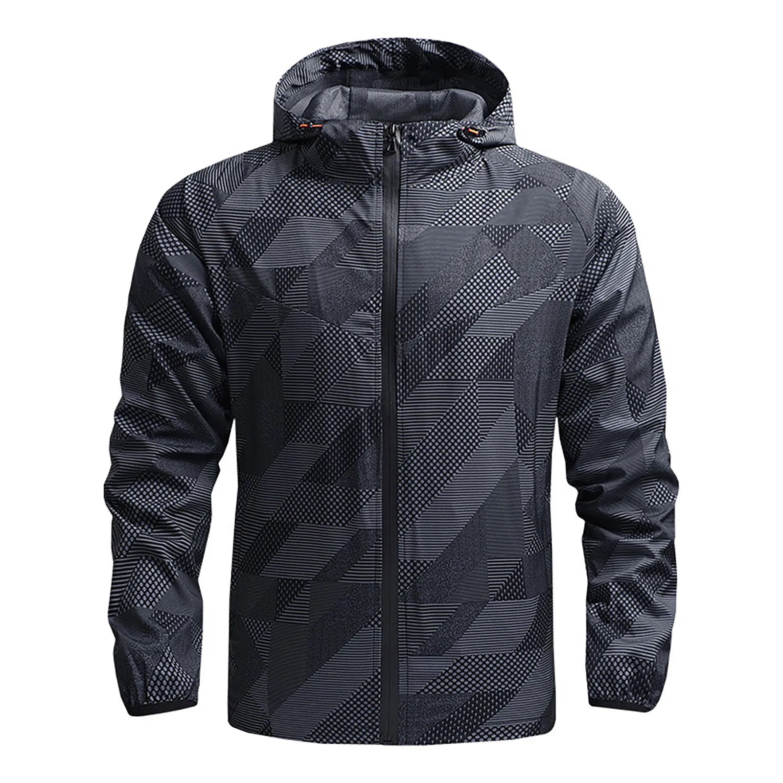 Mens Lightweight Windbreaker Windbreak Cotton Padded Down Jacket Men's High Quality Classic Fashion New Zipper Padded Jacket