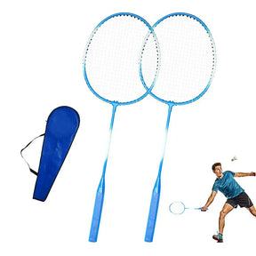 Badminton Racquet Portable Badminton Rackets Set For Adults Badminton Set For Adults Outdoor Recreation Accessories Sports Gear