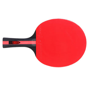 Table Tennis Racket Professional Ping-Pong Racquet Rubber Table Tennis Paddle Long Handle Horizontal Grip Pimples In Paddle