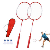 Badminton Racquet Portable Badminton Rackets Set For Adults Badminton Set For Adults Outdoor Recreation Accessories Sports Gear