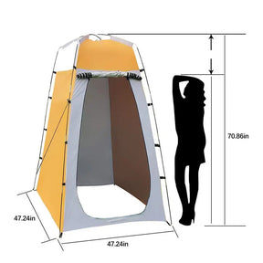 Outdoor Shower Bathing Tent Quick Opening Camping Beach Privacy Toilet Tent Portable Changing Fits Room Sun Protection Tents