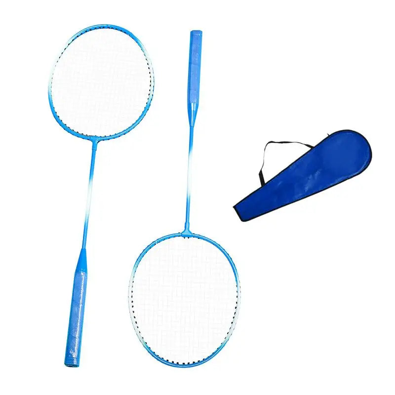 Badminton Racquet Portable Badminton Rackets Set For Adults Badminton Set For Adults Outdoor Recreation Accessories Sports Gear