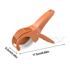 Salad Cutter Chopper Portable Manual Fruit Slicer Creative Vegetable Slicer Kitchen Gadgets Chopping Tool Press Fruit Slicer