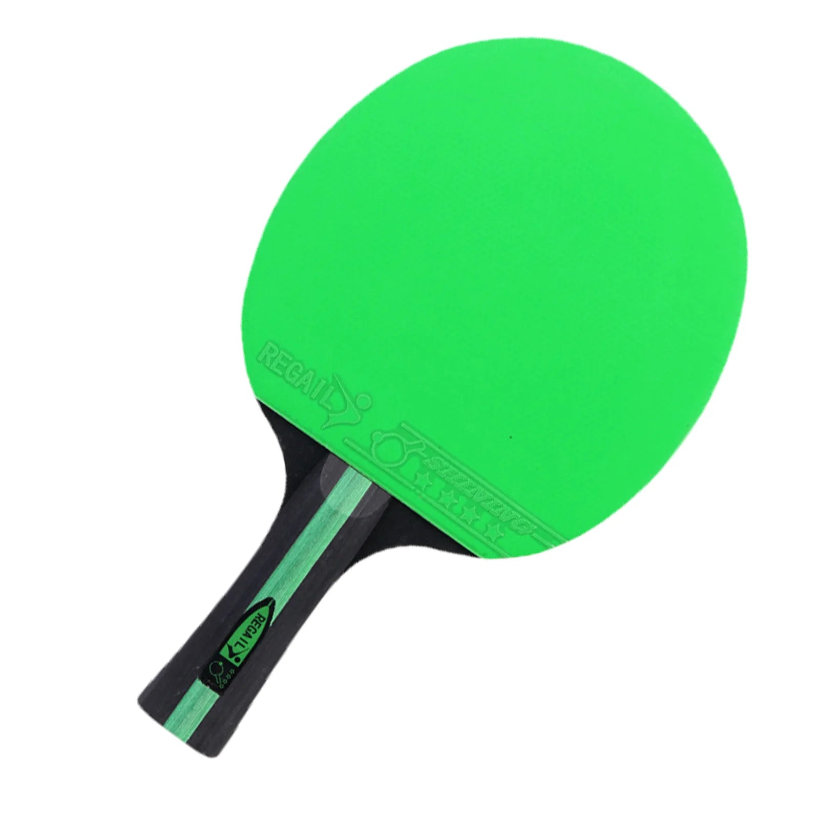 Table Tennis Racket Professional Ping-Pong Racquet Rubber Table Tennis Paddle Long Handle Horizontal Grip Pimples In Paddle