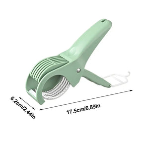 Salad Cutter Chopper Portable Manual Fruit Slicer Creative Vegetable Slicer Kitchen Gadgets Chopping Tool Press Fruit Slicer