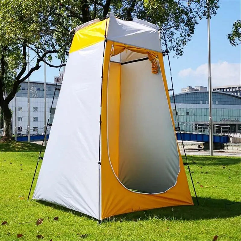 Outdoor Shower Bathing Tent Quick Opening Camping Beach Privacy Toilet Tent Portable Changing Fits Room Sun Protection Tents