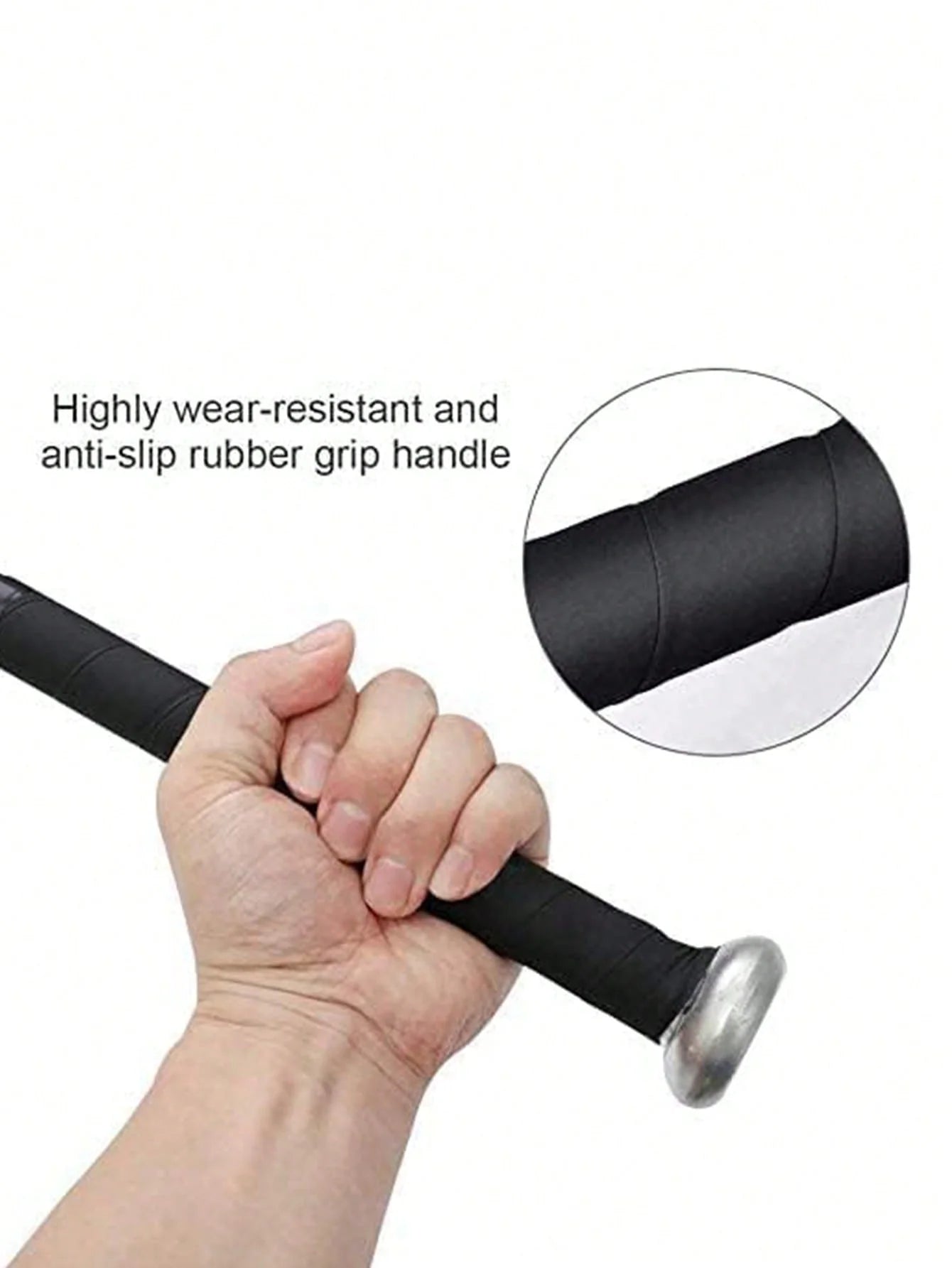 1PC 20inch Baseball Bat Softball Bat T-Ball Bat Home Defense Self-Defense Aluminum Alloy Lightweight High Gloss