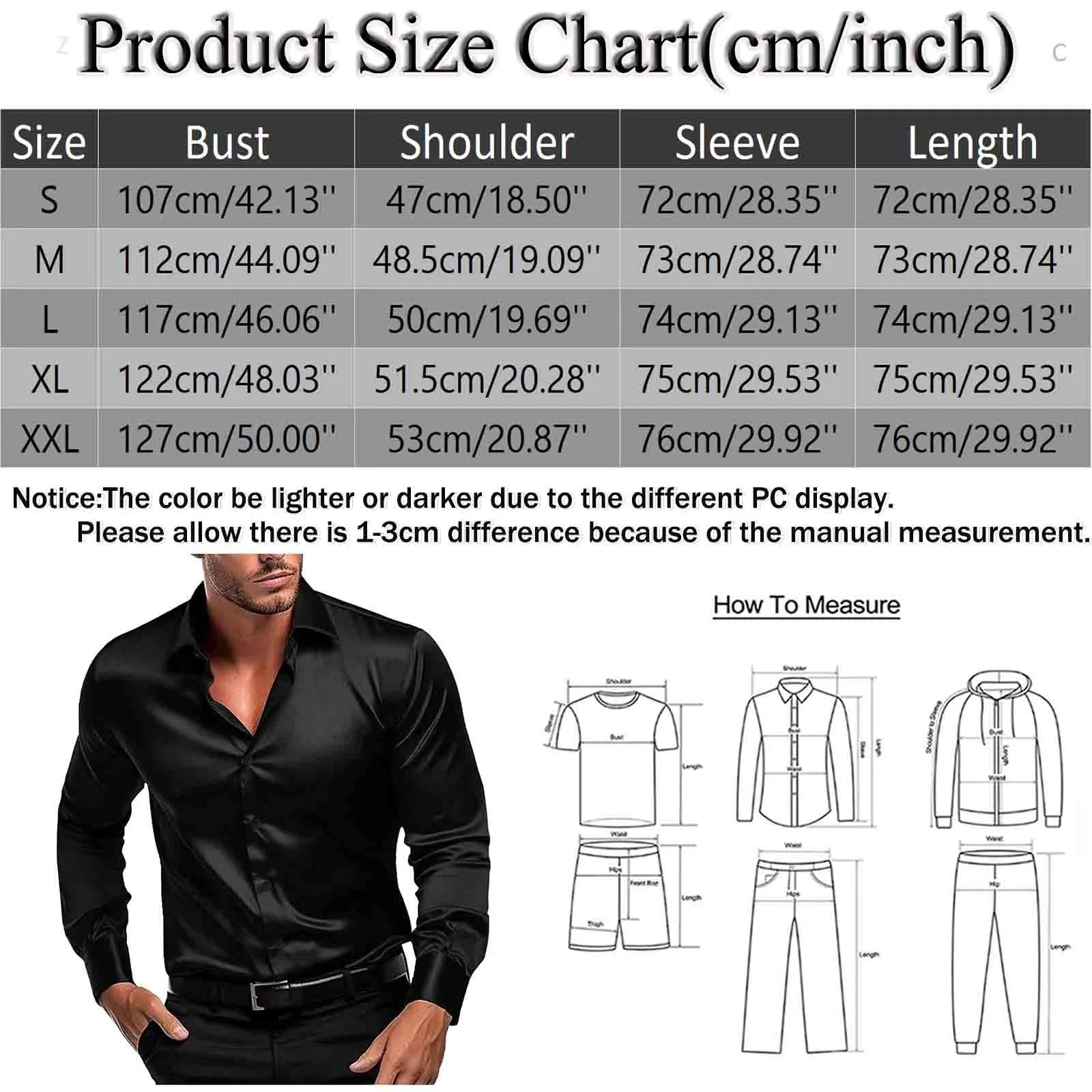 Male Stretch Dress Shirts Elegant Solid Color Satin Formal Wedding Long Sleeve Shirts Slim Fit Button Down Work Business Shirts