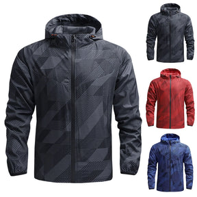 Mens Lightweight Windbreaker Windbreak Cotton Padded Down Jacket Men's High Quality Classic Fashion New Zipper Padded Jacket