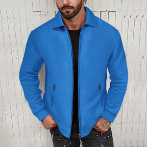 Mens Fashion Simple Solid Men's High Quality Classic Fashion New Zipper Padded Jacket Winter New Thick Men Warm Parka Jackets