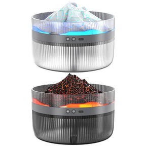 1.5L Volcano Humidifier Essential Oil Diffuser Cool Mist Humidifier Aroma Diffuser for Home Office Bedroom