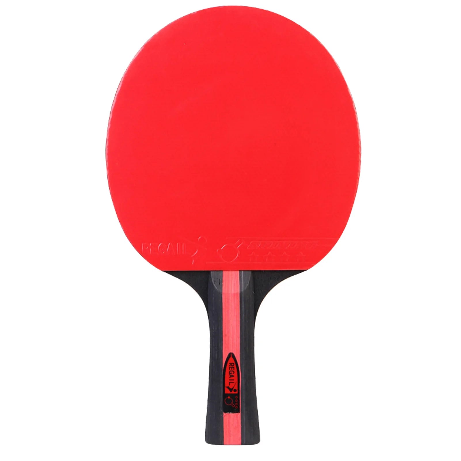 Table Tennis Racket Professional Ping-Pong Racquet Rubber Table Tennis Paddle Long Handle Horizontal Grip Pimples In Paddle