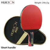 5 Star Carbon Fiber Table Tennis Racket Double Pimples-in Rubber PingPong Paddle Bat With Bag Dropshipping